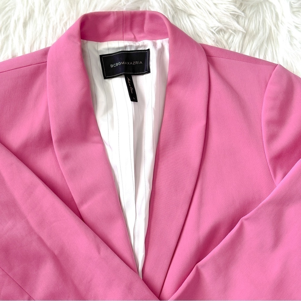 BCBGMAXAZRIA Classic Blazer Jacket Suit Large - Picture 8 of 12